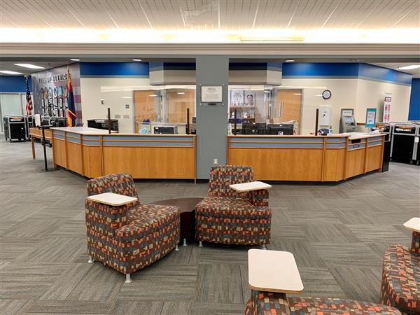 Picture of JSU Circulation Desk